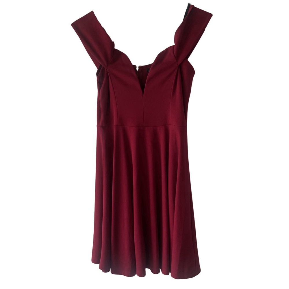 NWOT Women's Papaya Red Mini Dress Size Medium